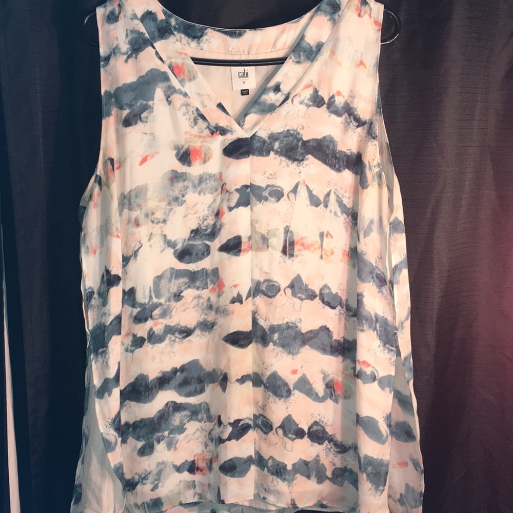Used Cabi sleeveless blouse